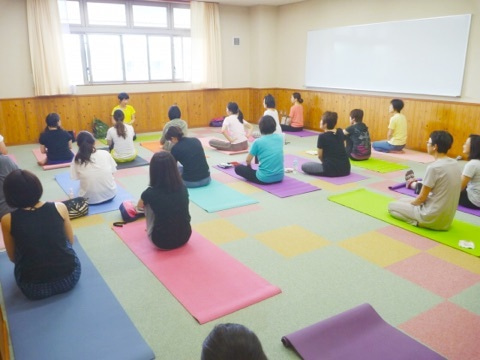 上野ヶ丘公民館　リンパケアとコラボ